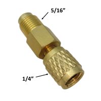 Adaptor F1/4 SAE to M5/16 SAE